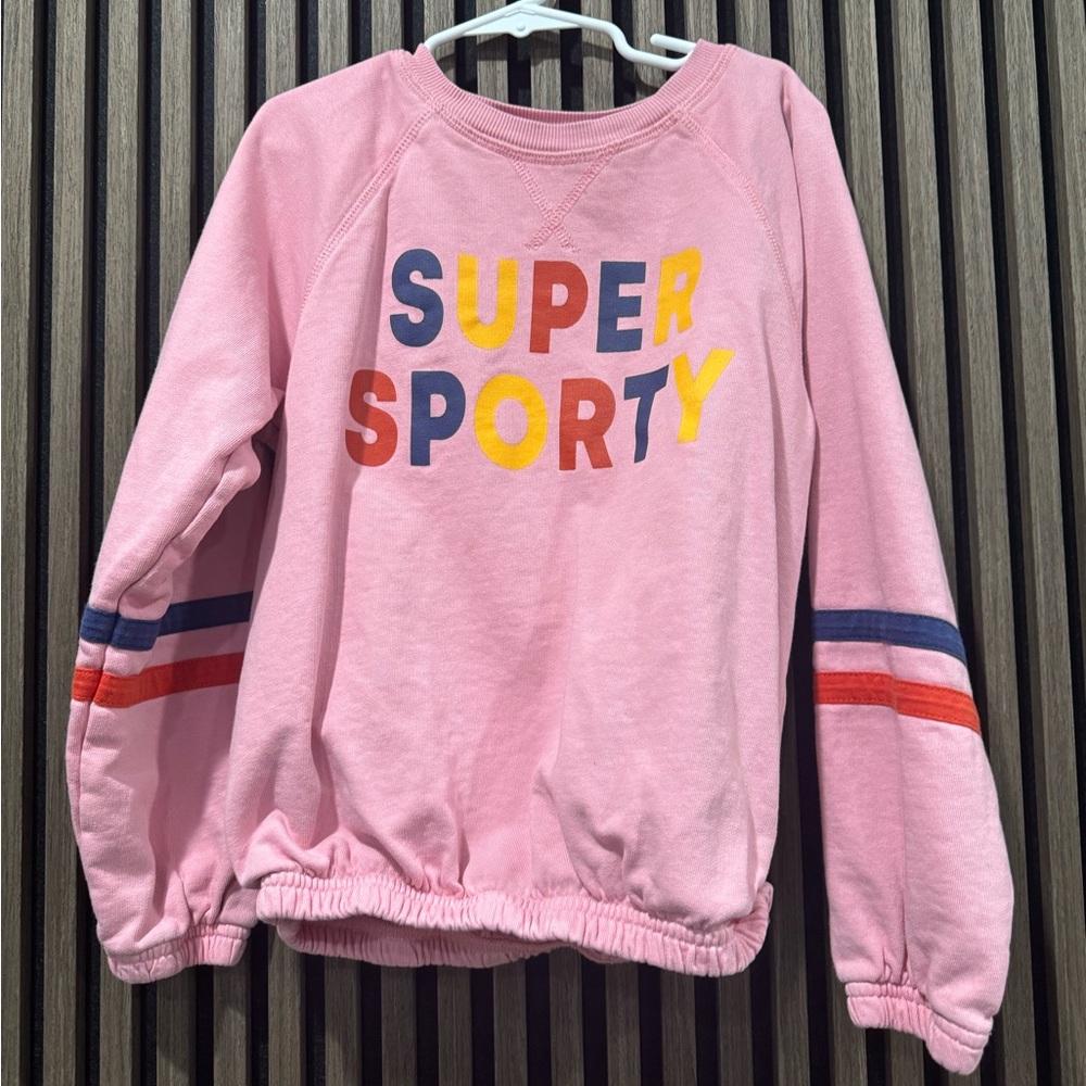 Mini rodiniPink "Super Sporty" Graphic Sweatshirt